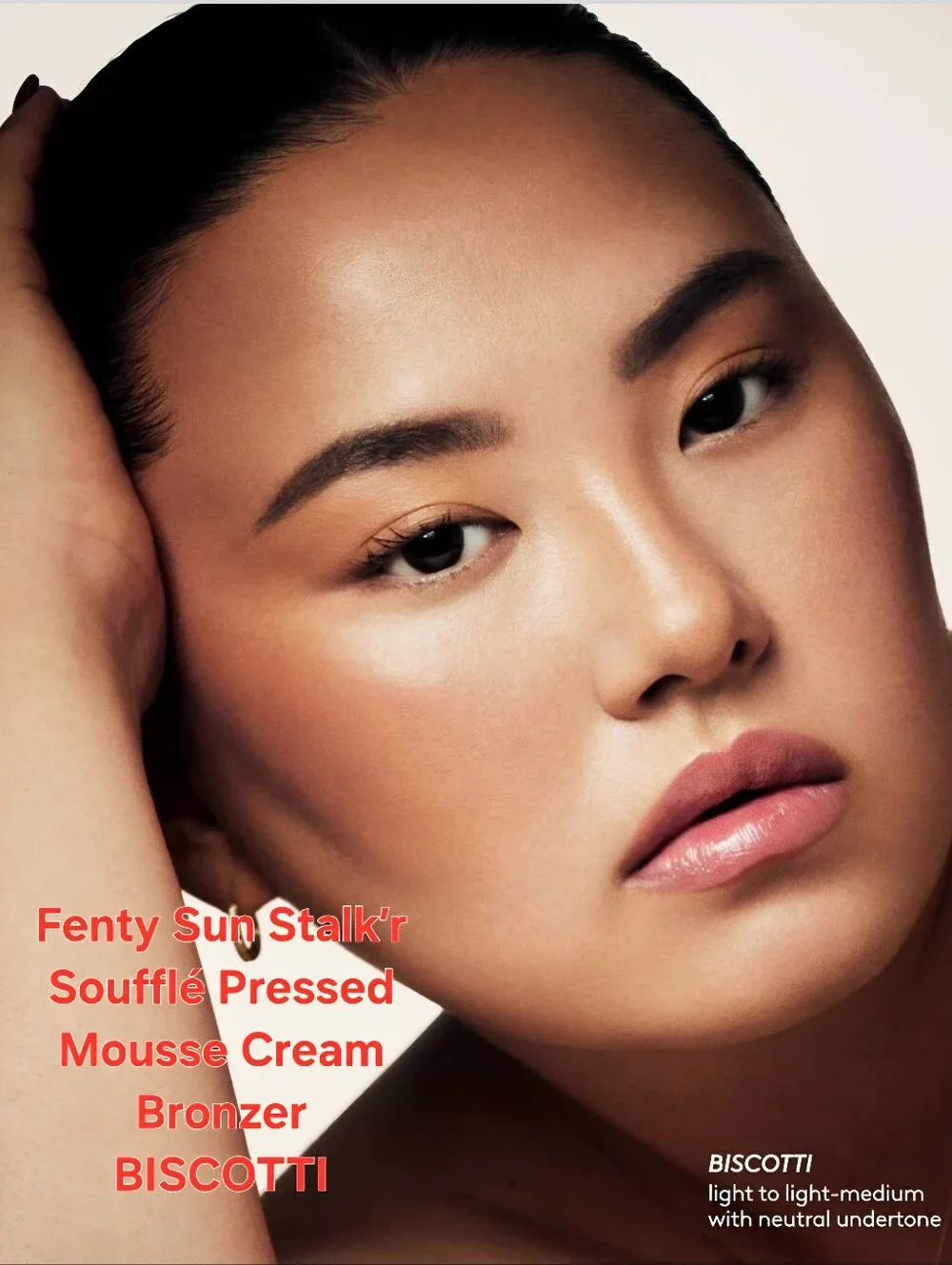 Fenty Sun Stalk’r Soufflé Pressed Mousse Cream Bronzer BISCOTTI. BNIB